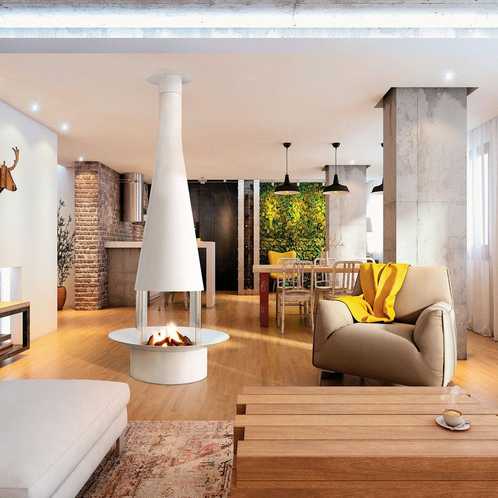 Filiofocus central 1600 GAS by DECO-Gas WHITE