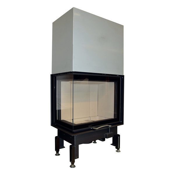 Austroflamm 63x40 S – Eckkamin Schiebetür – 63x40x51 S 2.0