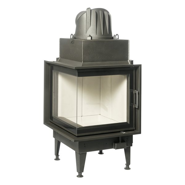 Austroflamm 55x55 K 3.0 – Eckkamin Klapptür – 55x55x51 K 3.0