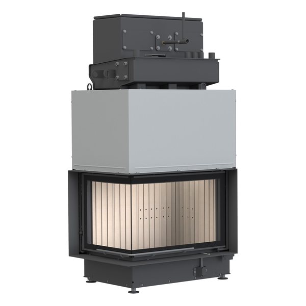 Brunner Brunner Kamin-Kessel Eck 45-67-44 STL S04.2