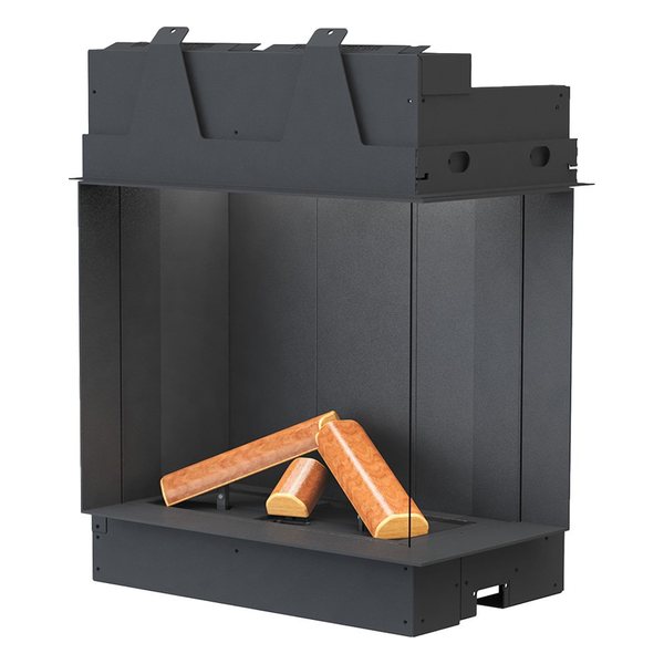 Brunner Eck-Kamin Gas 60/66/32